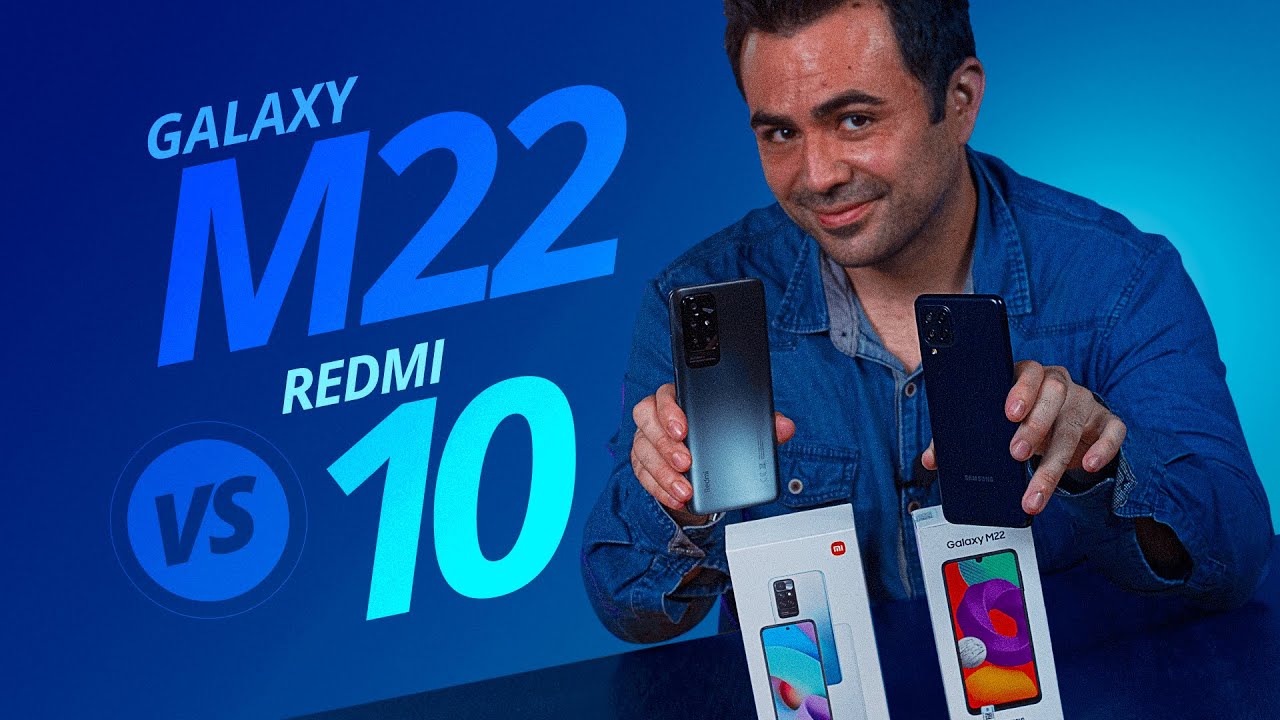 GALAXY M22 vs REDMI 10, un comparativo un tanto diferente...