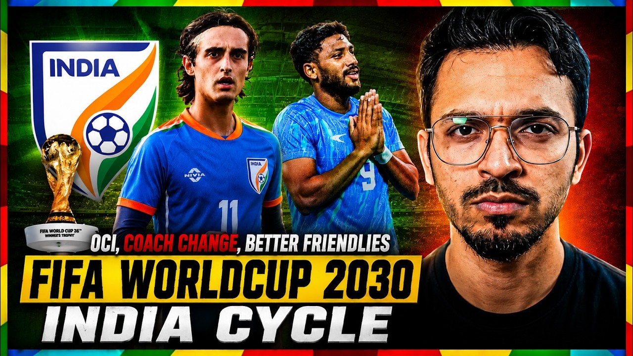 INDIAN FOOTBALL FIFA WORLD CUP 2030 CYCLE!