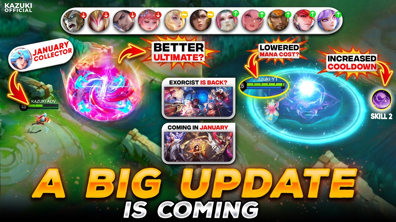 BIG UPDATE: 11 HEROES CHANGES & REVERTS | NEW HERO MARCEL | UNIVERSAL COLLECTOR & MANY MORE