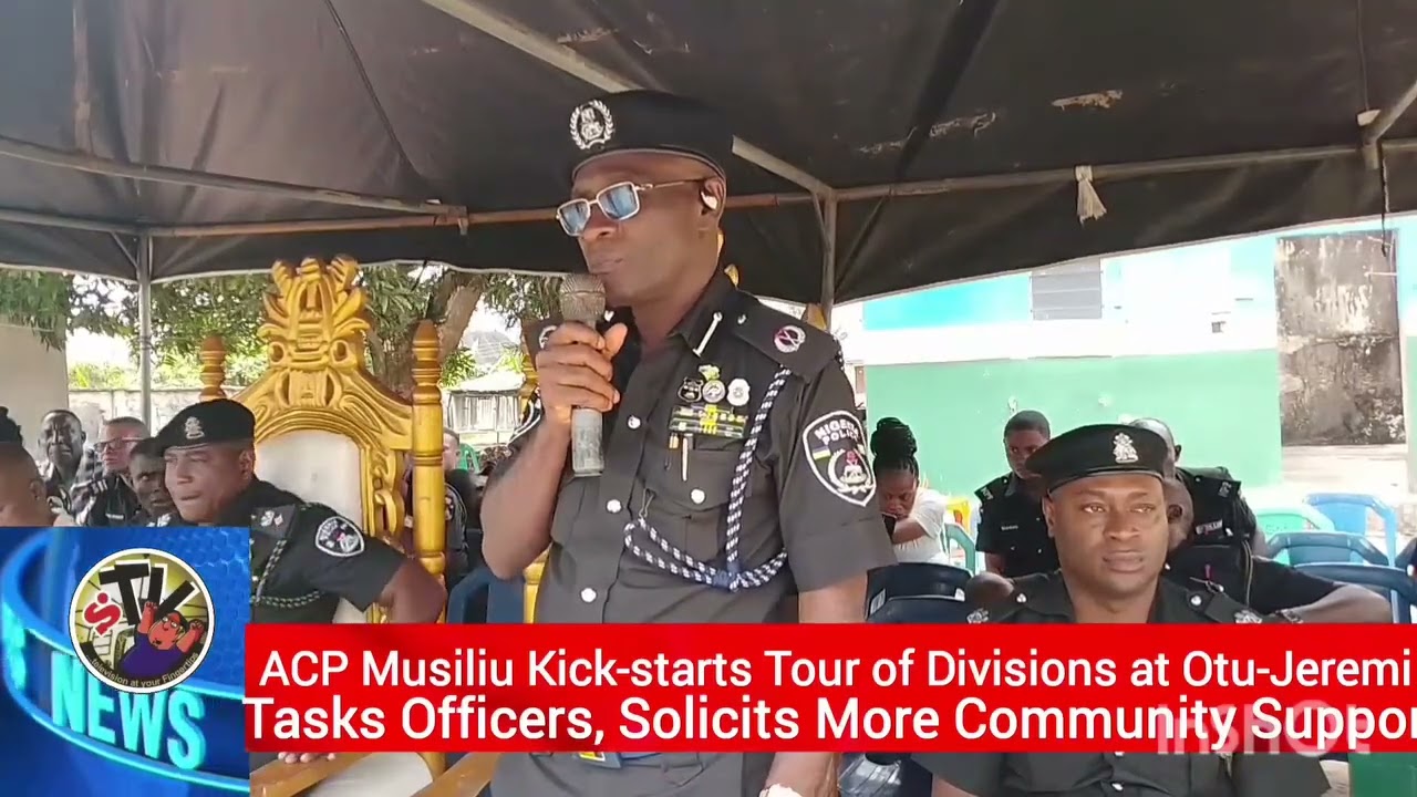 #News! ACP Olasukanmi Musiliu Kick-starts Familiarization Tour of Divisions in Ughelli Area Command