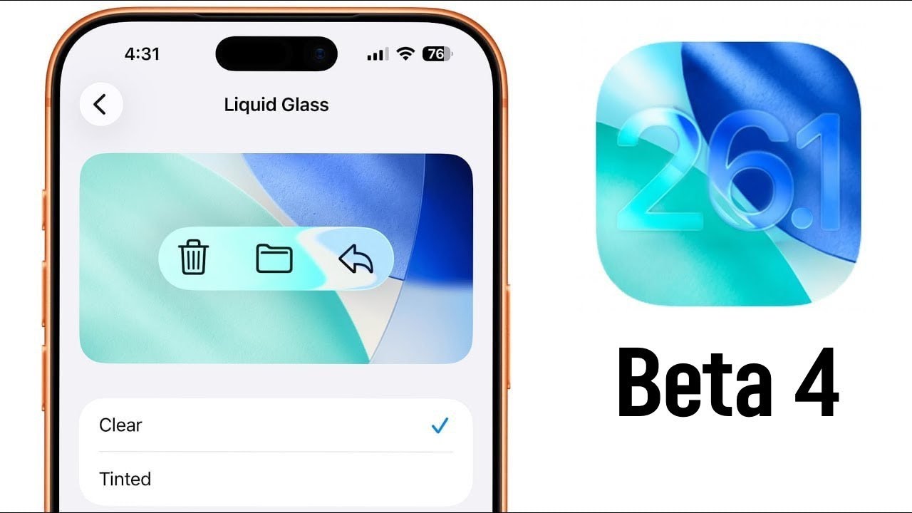 iOS 26.1 Beta 4: Apple удивляет двумя долгожданными улучшениями