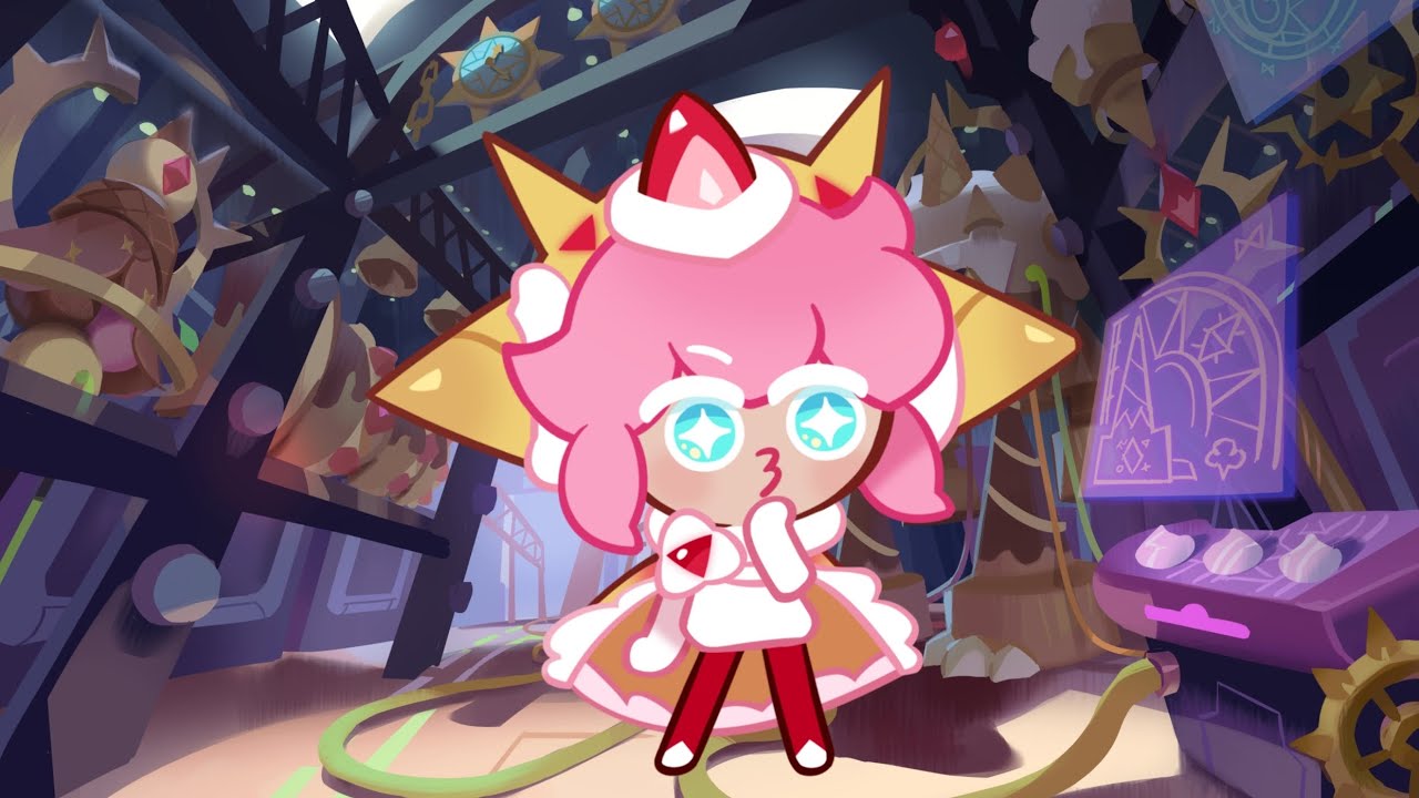 Cookie Run: Kingdom - Strawberry Crepe Cookie Scenes (1080P HD)