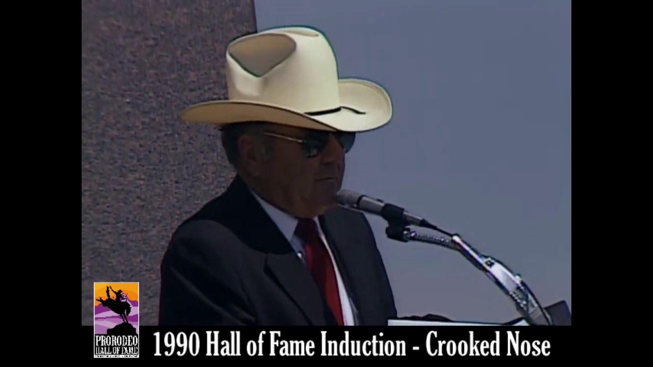 Crooked Nose 1990 acceptance speech into the ProRodeo Hall of Fame