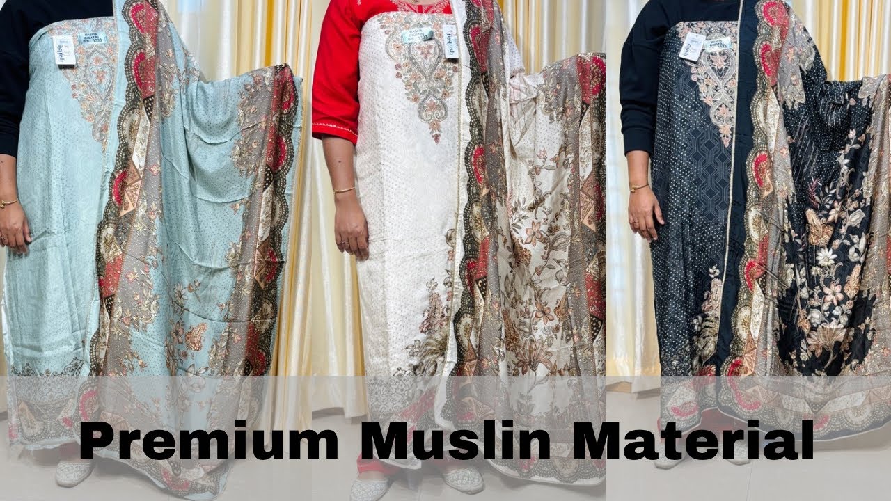 Muslin ഏറ്റവും പുതുപുത്തൻ മോഡൽ പെരുന്നാൾ സ്പെഷ്യൽ kia Clothing 6235483319