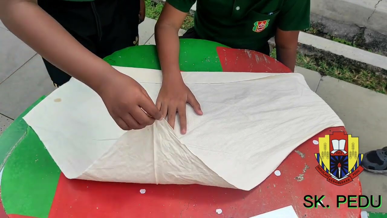 Bantu Mula TKRS SK. PEDU, Balutan bagi luka di tapak tangan