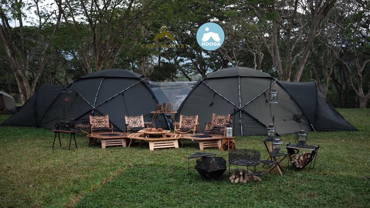 Camptrovert EP.08 HILLEBERG Atlas Mill at HOOGA Camping in the woods