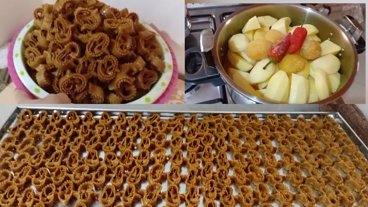 شاركت معكم نهاري كيفاش كايدوز 🧕 ما بين الغديوة الشباكية  مقومة باللوز كاتجي روعه 😍