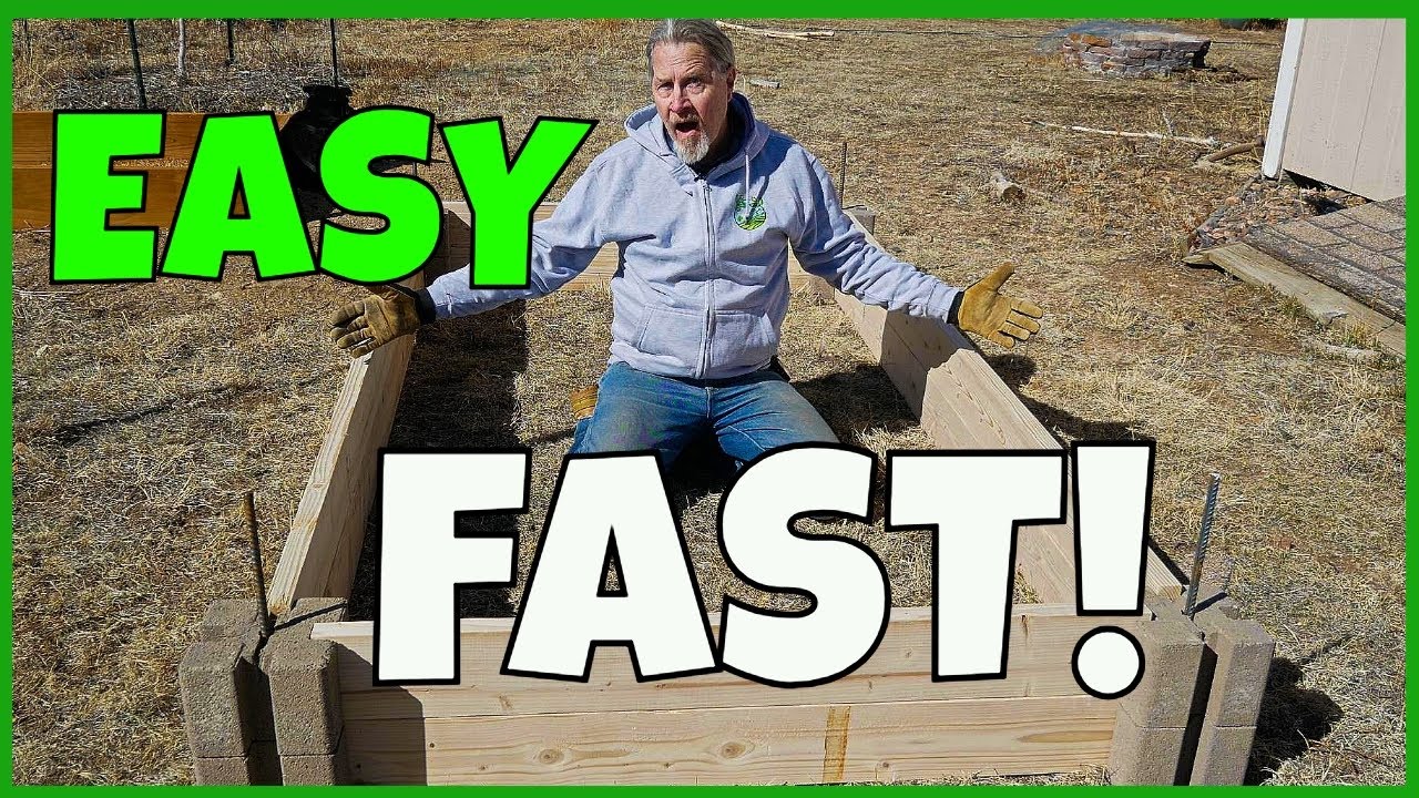 How to Build a DIY Raised Bed in 5 Minutes