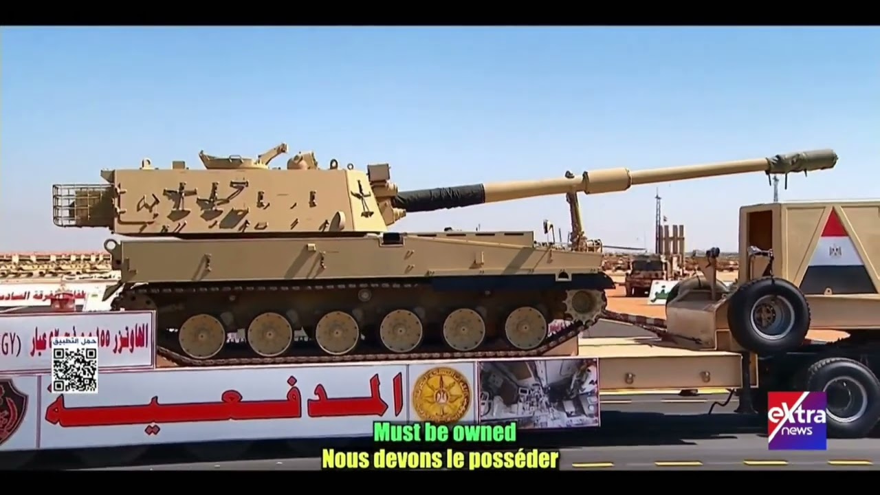 مصر تصنع أمنها بيدها.. الرئيس السيسي يشاهد فيلما تسجيليا عن منظومة الهاوتزر k9A1EGY .. صوت الرعد