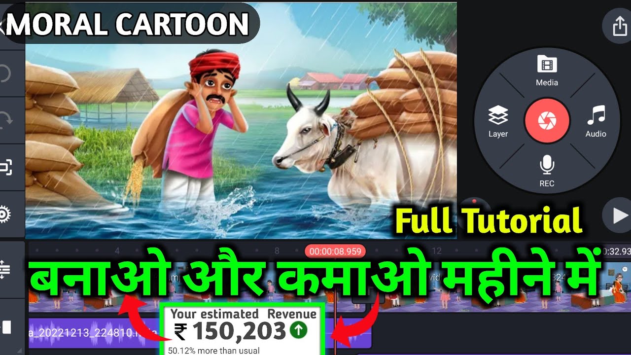 Cartoon Video kaise banaen | Chroma Toons Se Video kaise banaye | How To Make Cartoon Animation