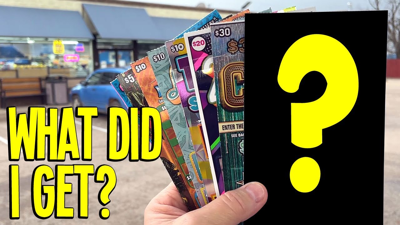 What Did I Get? $300 Lottery Tickets