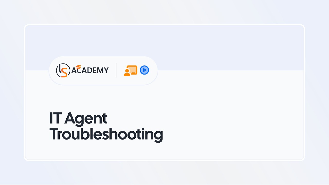Troubleshooting IT Agent Issues: Groups, Discovery Actions & Removing Duplicate Agents