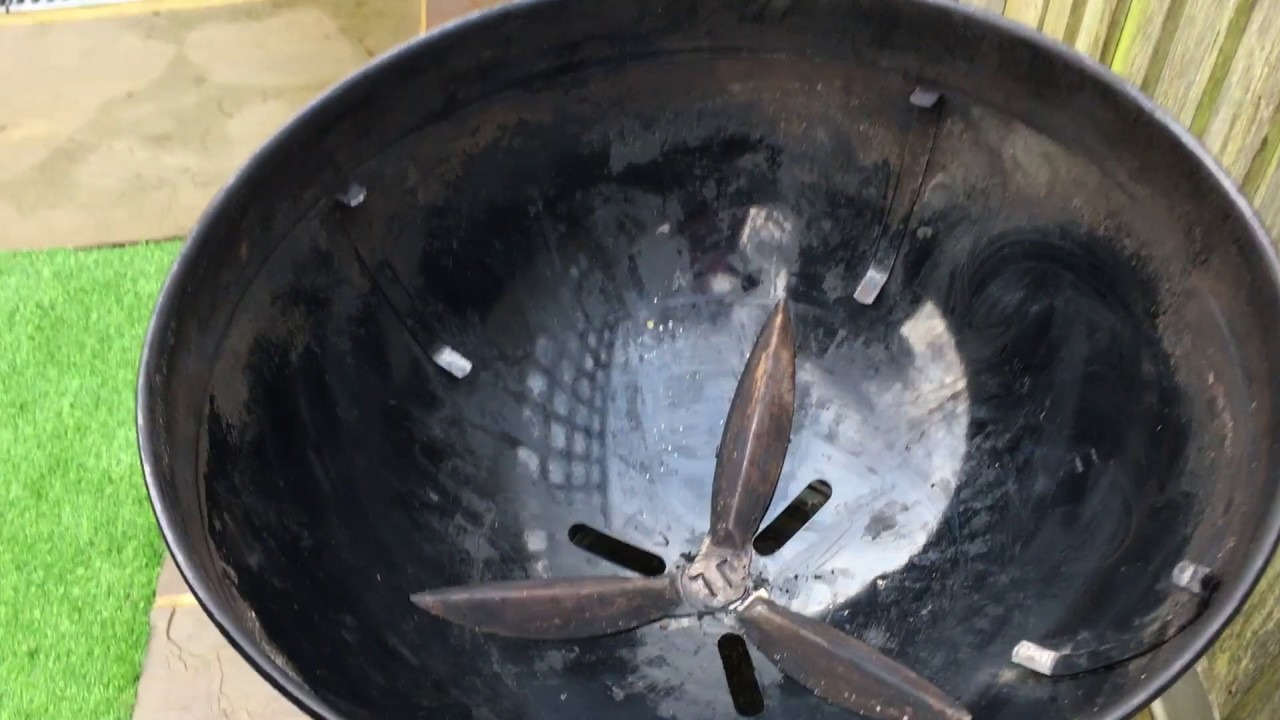 BBQGuru universal adaptor installation on Weber 57cm kettle