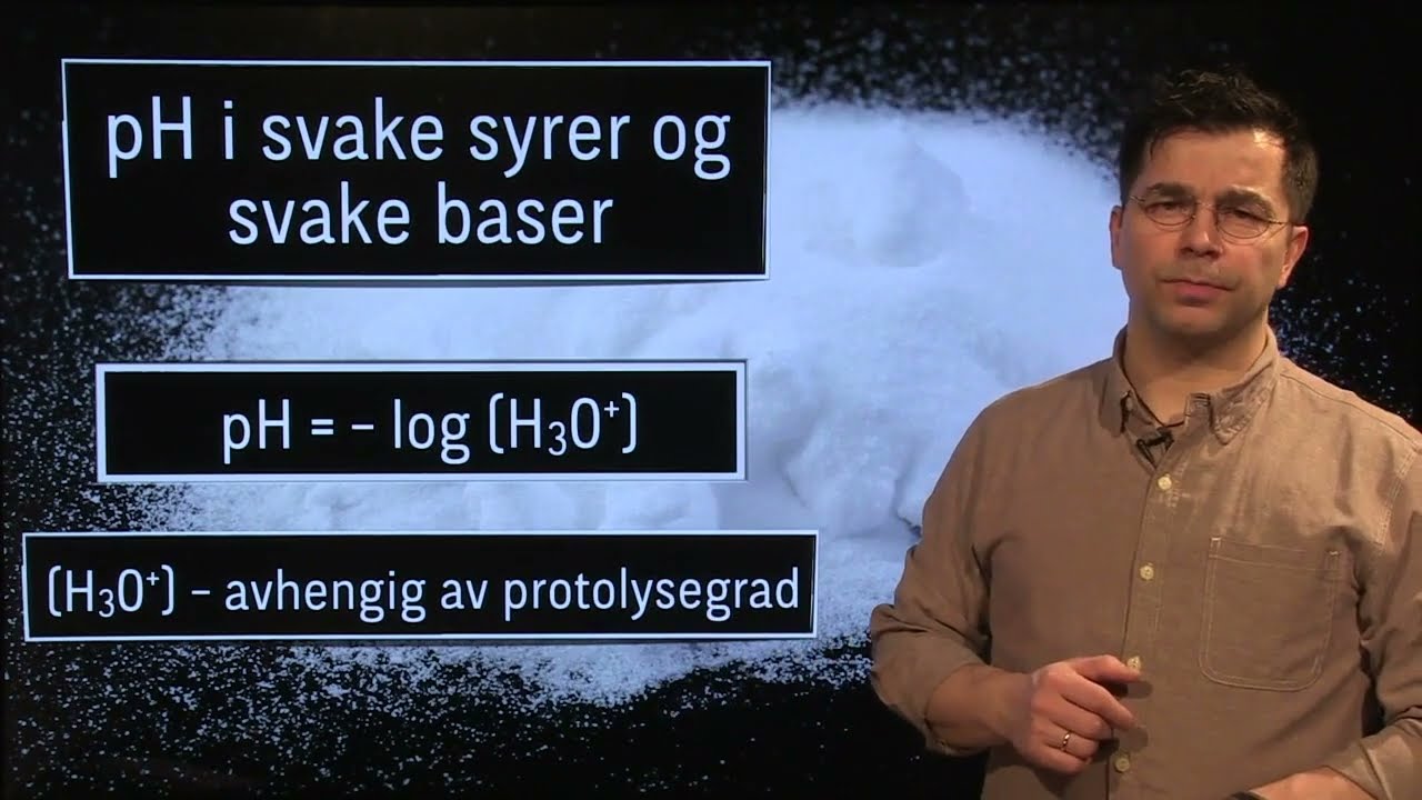 Kjemi 2: pH i svake syrer og baser