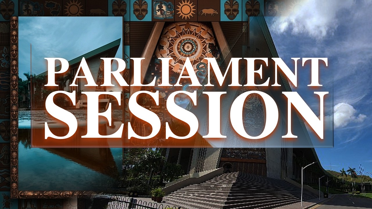 NATIONAL PARLIAMENT SITTING | 10AM | TUESDAY 09th JUNE 2026