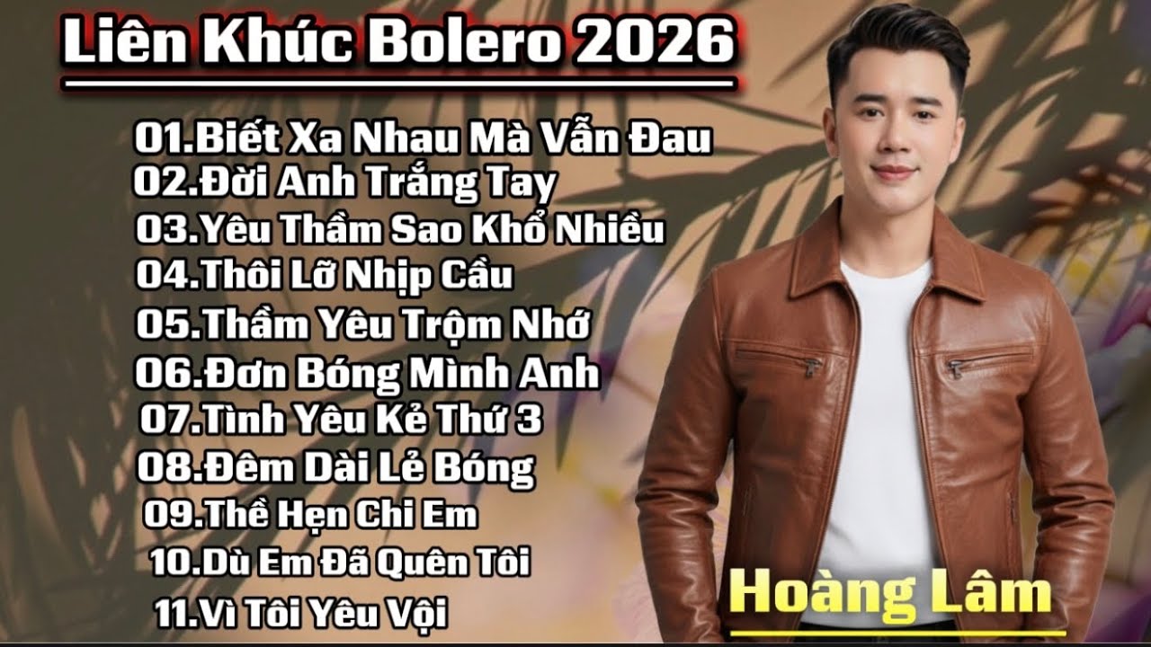 Liên Khúc Toàn Bài Hay 2026 | Biết Xã Nhau Mà Vẫn Đau | Hoàng Lâm
