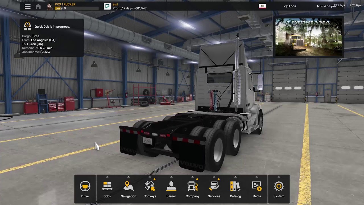 American Truck Driving