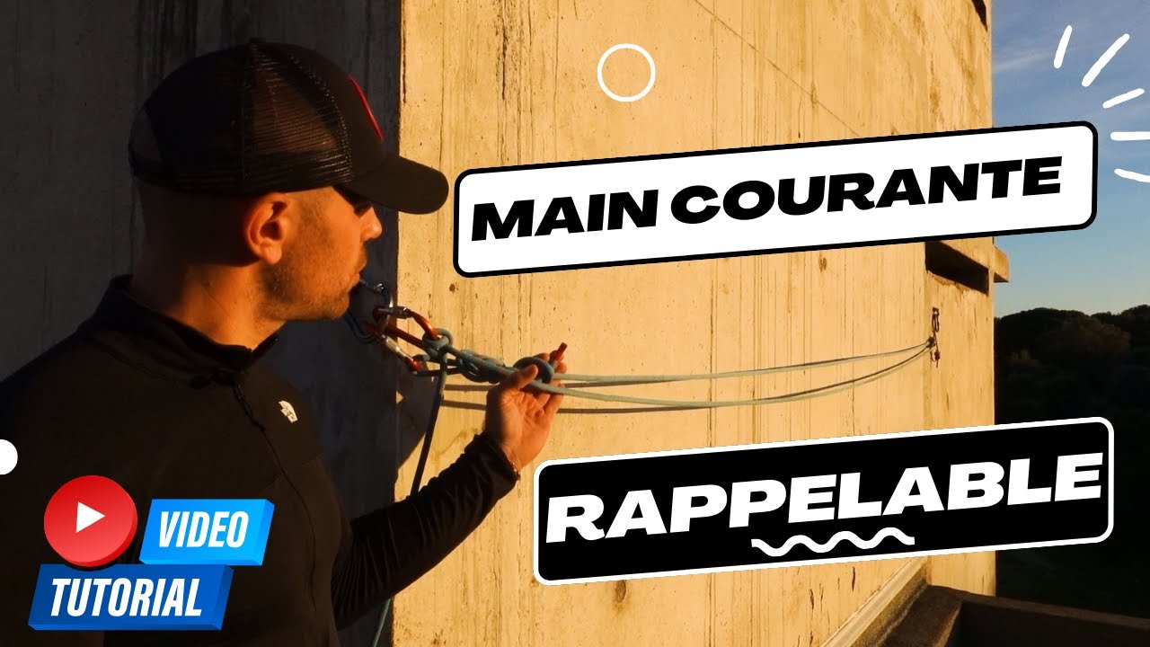 MAIN COURANTE RAPPELABLE en canyoning mais pas que...