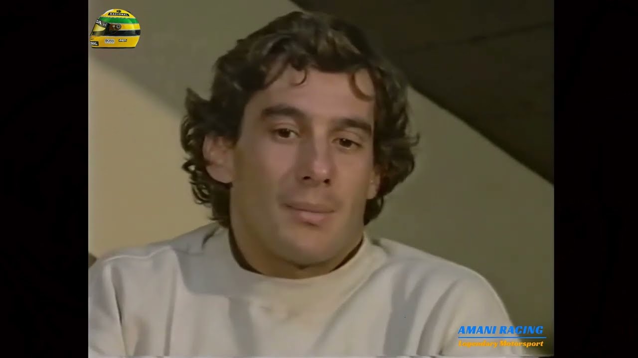 AYRTON SENNA INTERVIEW WITH STEVE RIDER