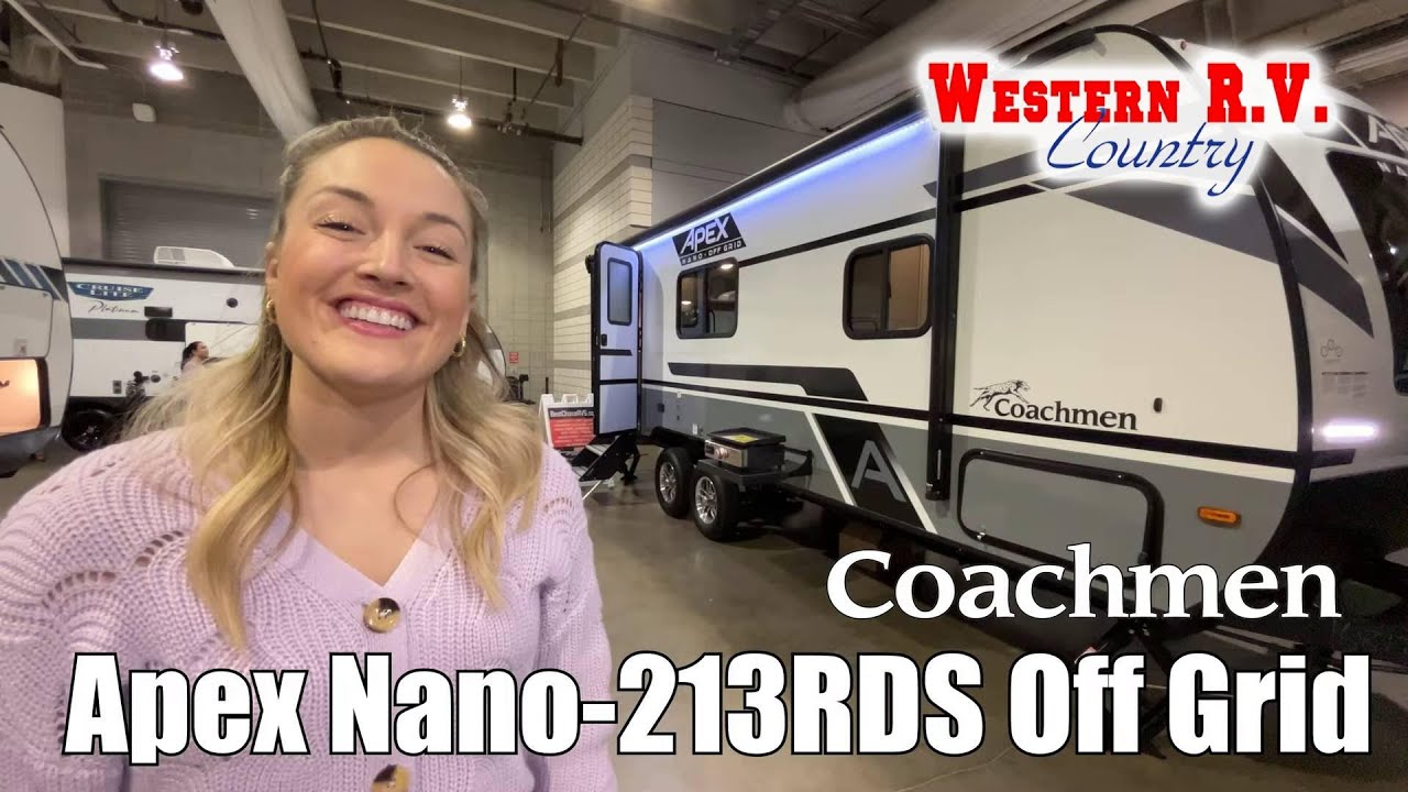 Coachmen RV-Apex Nano-213RDS Off Grid - by Western RV of Alberta, Canada
