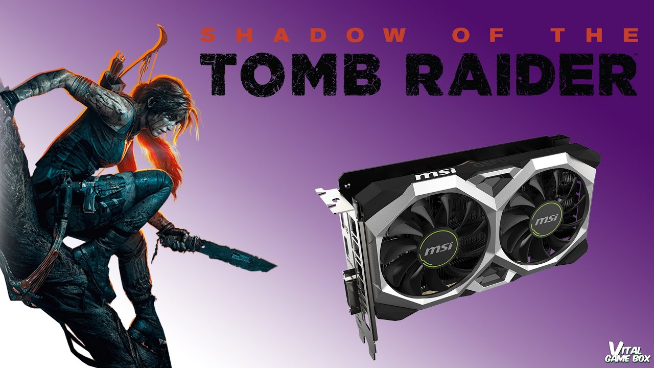 GTX 1650 DDR6 e XEON 1230v2 - SHADOW OF THE TOMB RAIDER 60fps