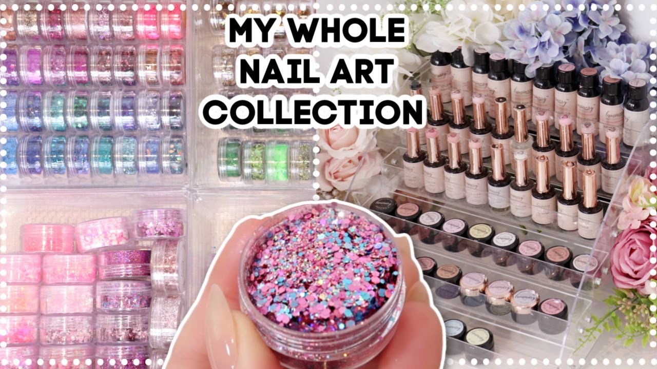 ROOM TOUR + NAIL ART COLLECTION 2020 | ORGANIZING WITH ME