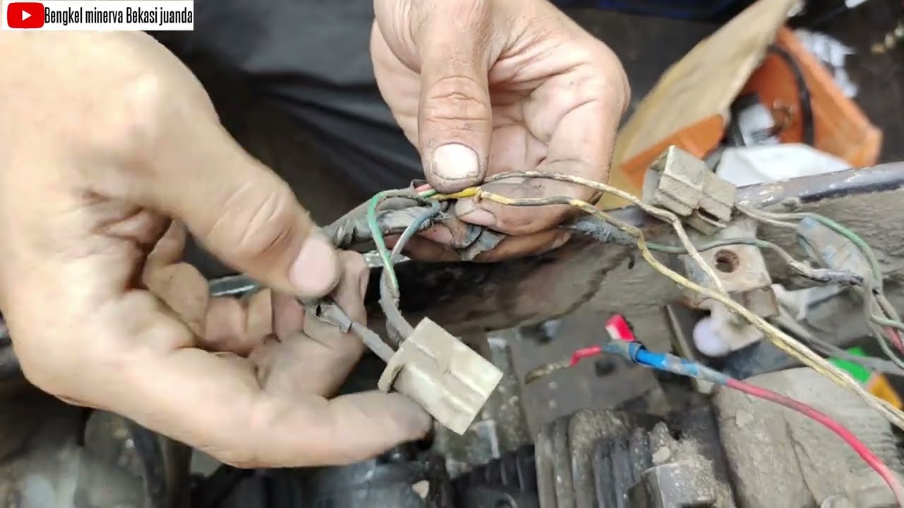 CEK KELISTRIKAN MOTOR MINERVA TIPE MX150CC