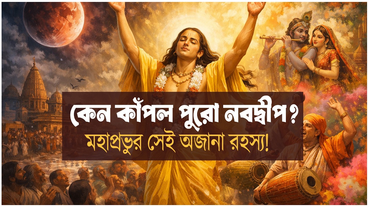 দোল ও গৌর পূর্ণিমায় মহাপ্রভু শ্রীচৈতন্য | ৫৪০ বছর আগের সেই আবির্ভাব | Sri Chaitanya Mahaprabhu