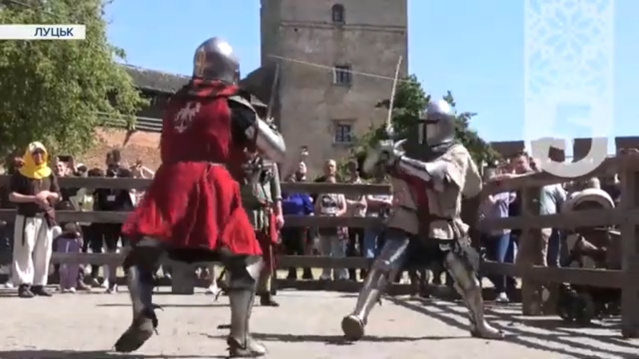 🏰СЕРЕДНЬОВІЧНІ БОЇ! Замок Любарта прийняв лицарський турнір, щоб зібрати гроші на ЗСУ