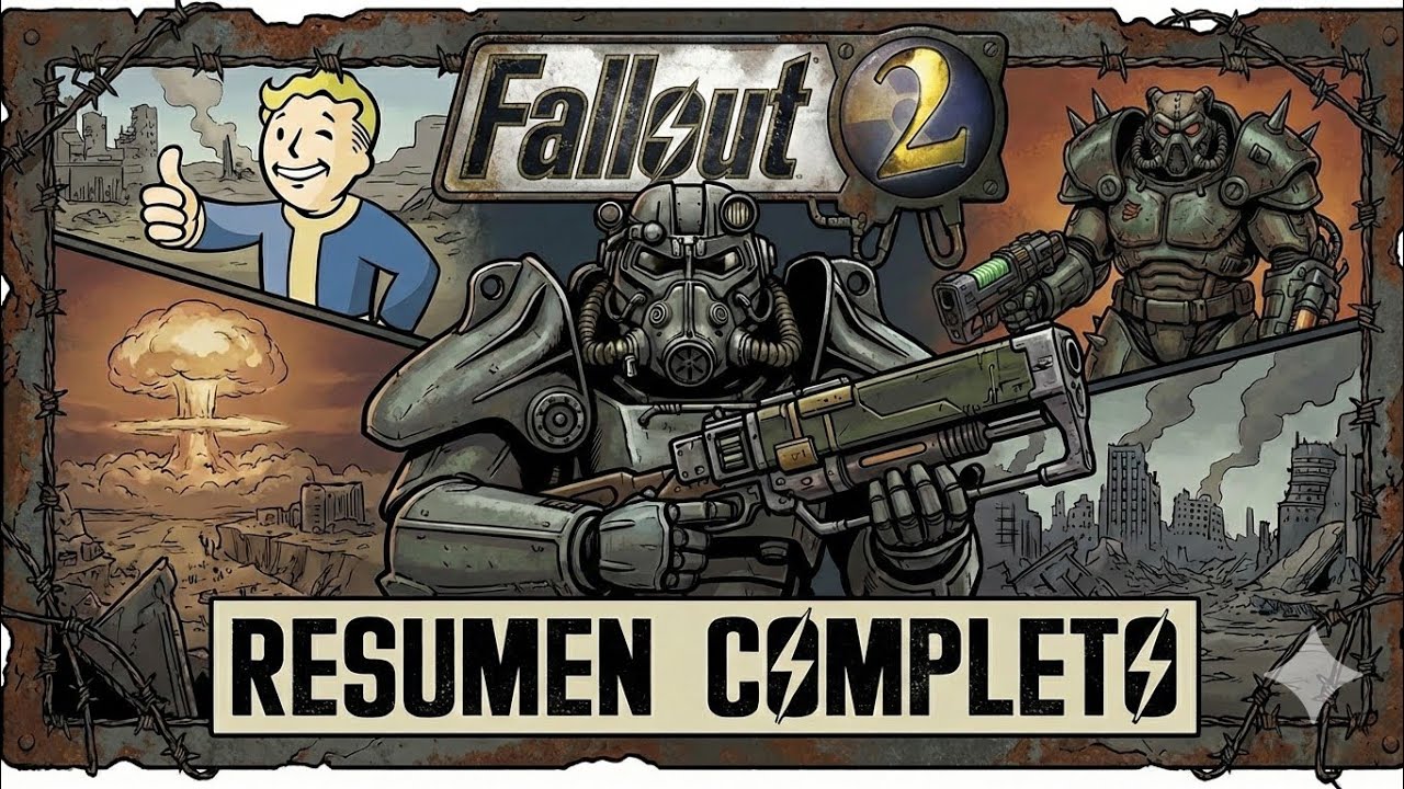 La historia más bizarra del Yermo: Fallout 2 Resumido