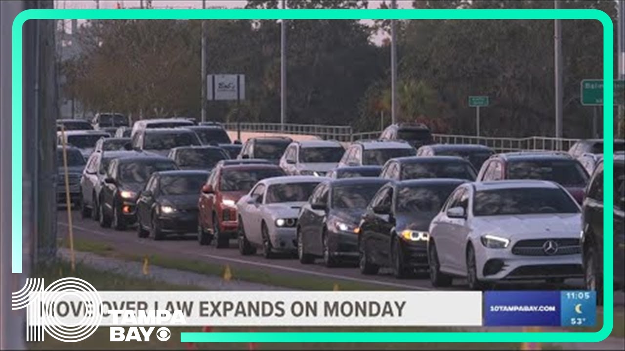 Florida's 'Move Over' law expands on Monday