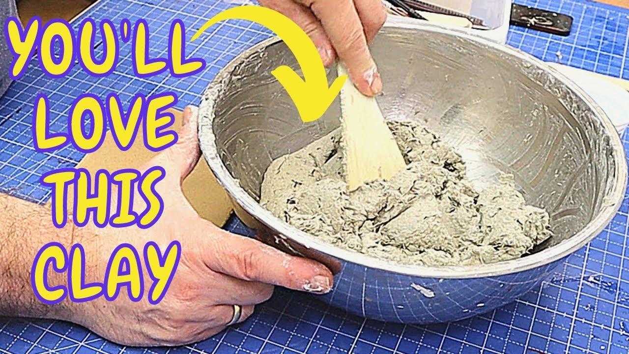 Sculpt Like a Pro: Homemade Textured Air-Dry Clay Recipe