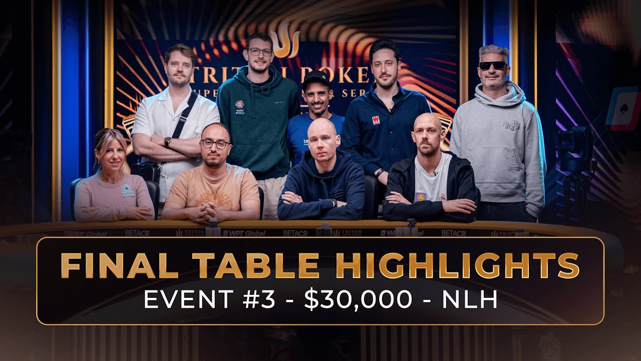 High Stakes Poker | $1.02M First Prize in Triton $30K NLH 8-Handed Final