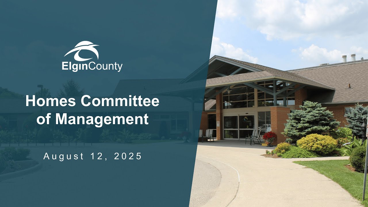 Homes Committee of Management, August 12, 2025