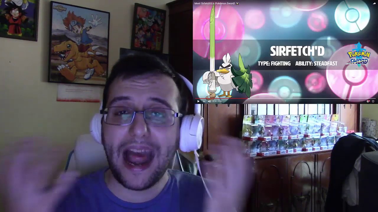 REACTION TO:Meet Sirfetch’d in Pokémon Sword! ⚔️