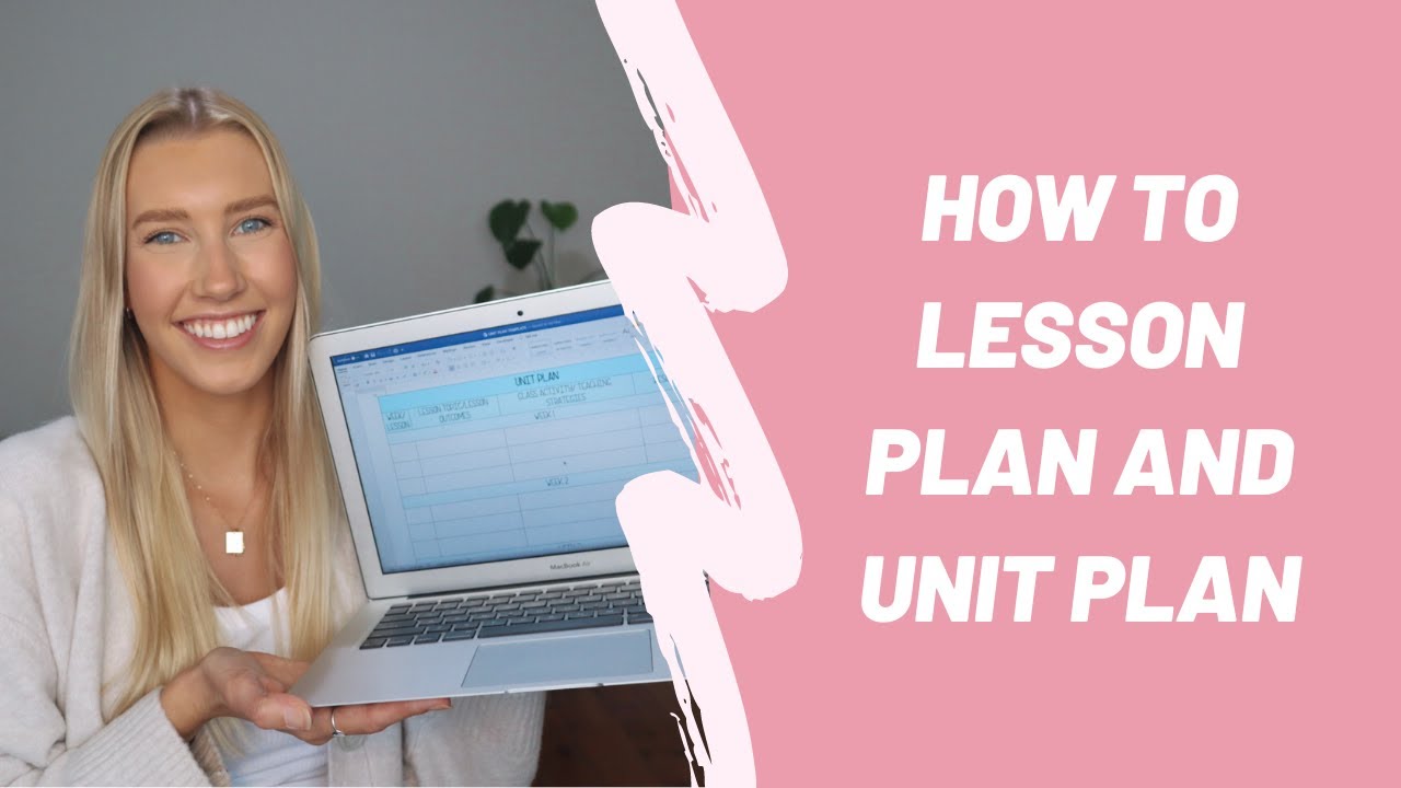HOW TO WRITE LESSON PLANS AND UNIT PLANS  |  HIGH SCHOOL TEACHER SPECIFIC