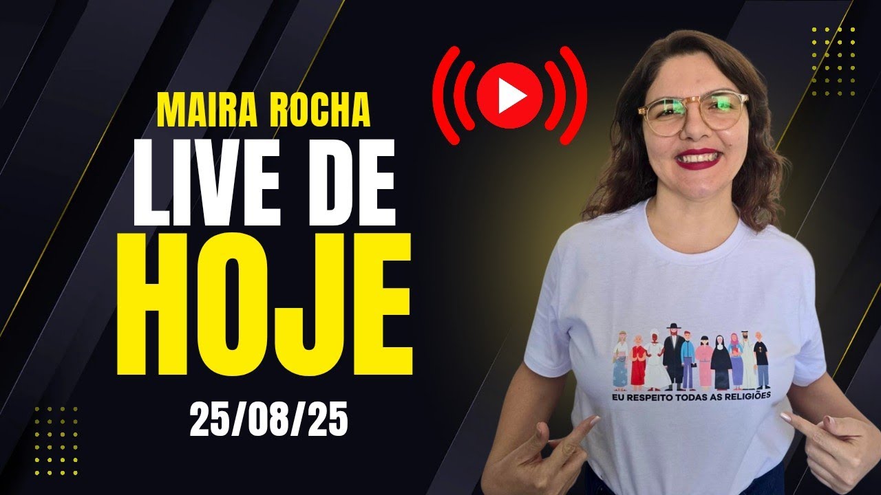 Maria Rocha Live de hoje 25/08 #espiritualidade #mairarocha 