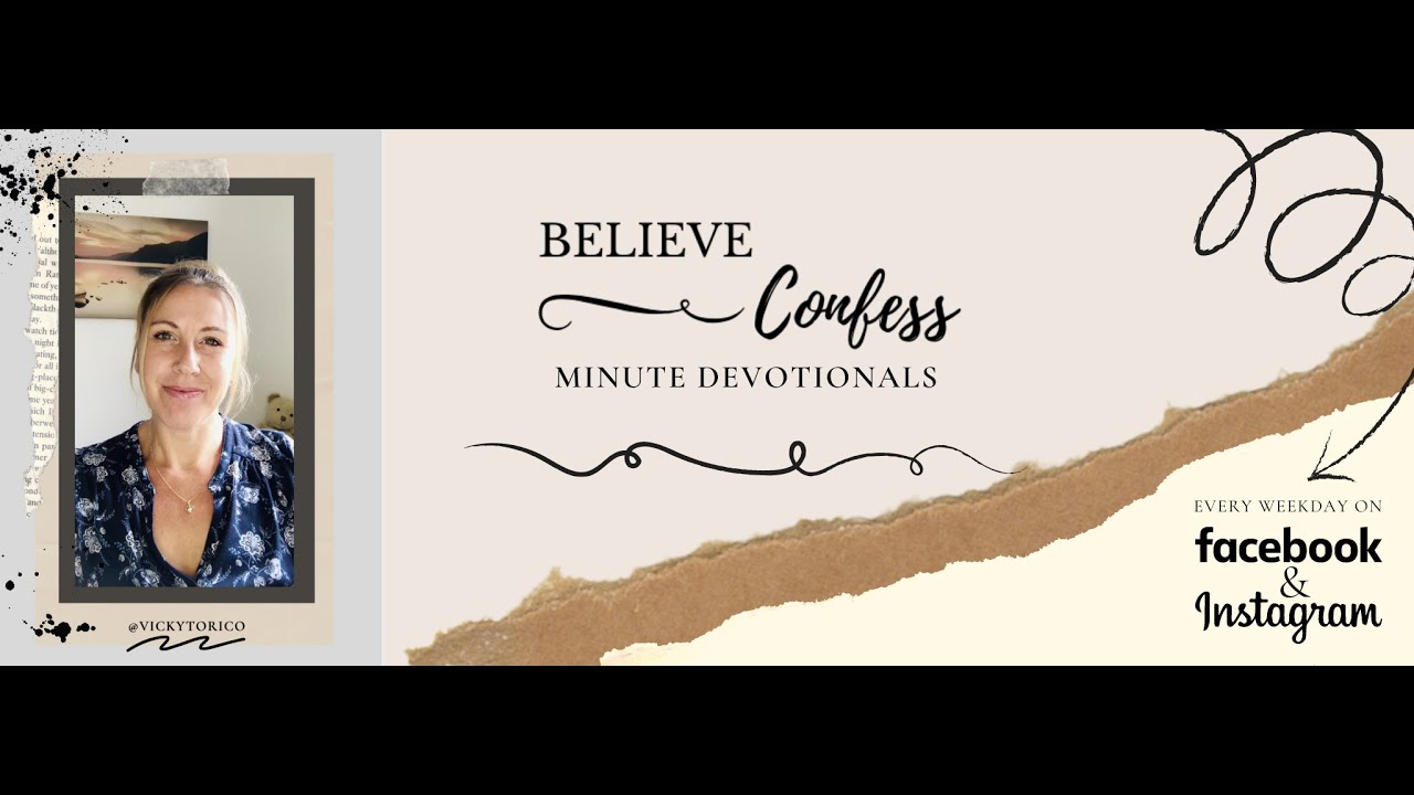 Believe & Confess: Minute Devotionals