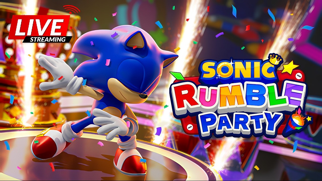 🔴 SONIC RUMBLE PARTY LAUNCH DAY (LIVE)
