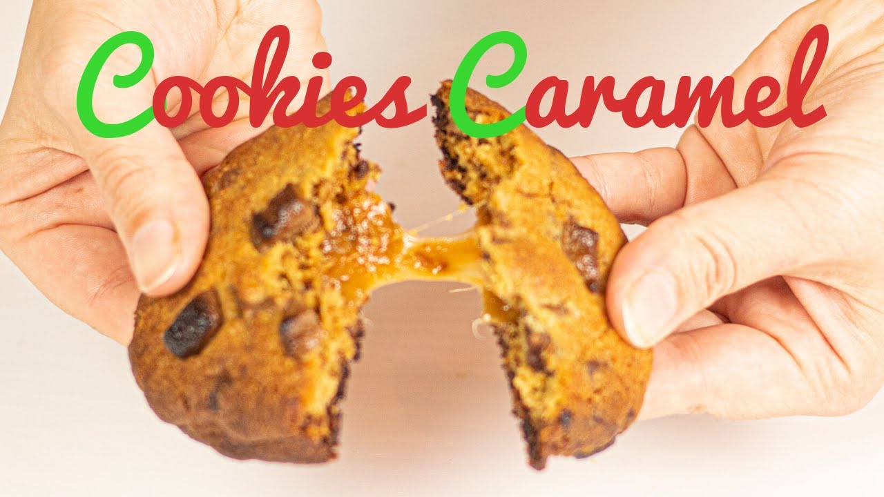 Cookies fourrés au caramel