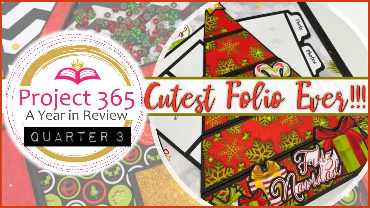 The Cutest Folio Ever: Project 365 Quarter 3 Hybrid Folio - Style 9