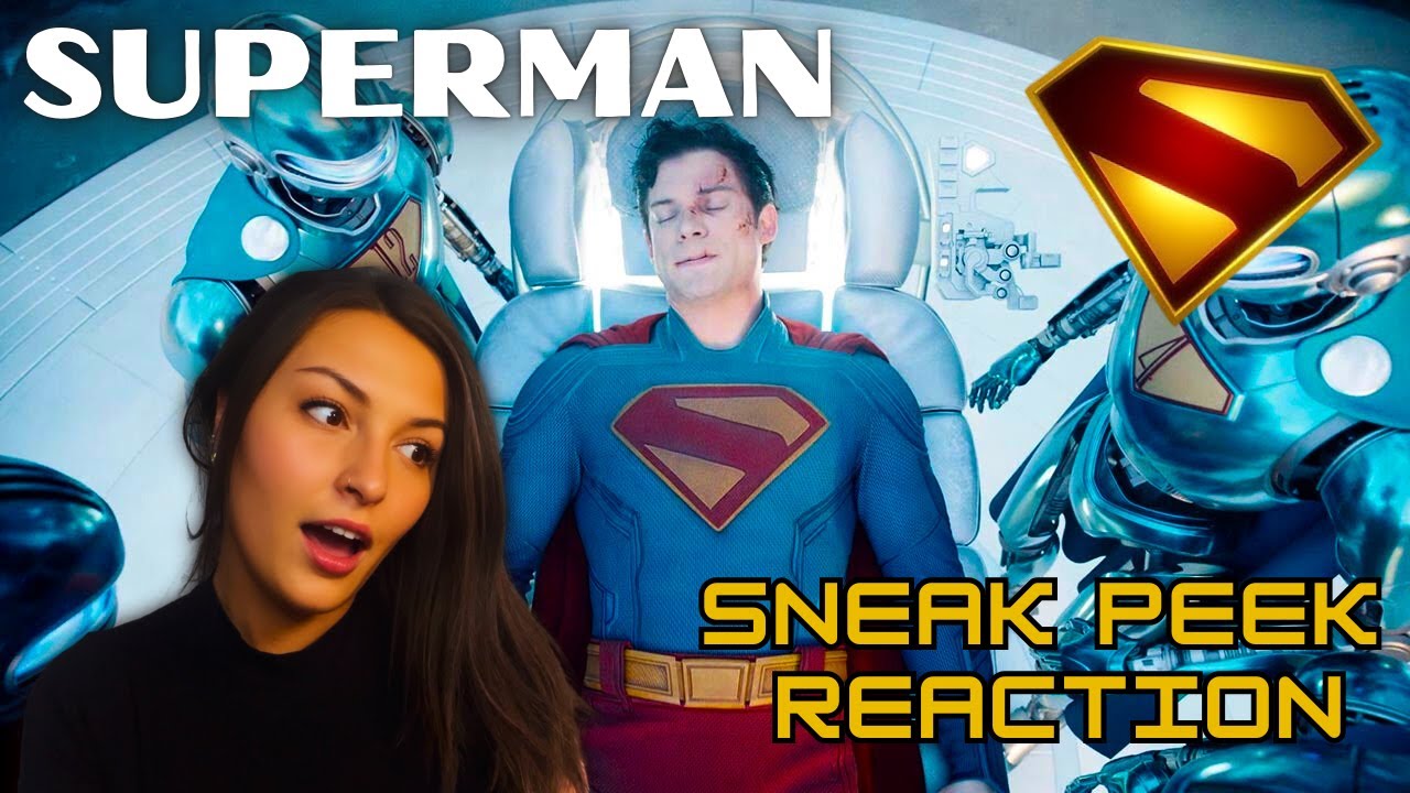 SUPERMAN - Sneak Peek REACTION  🤯