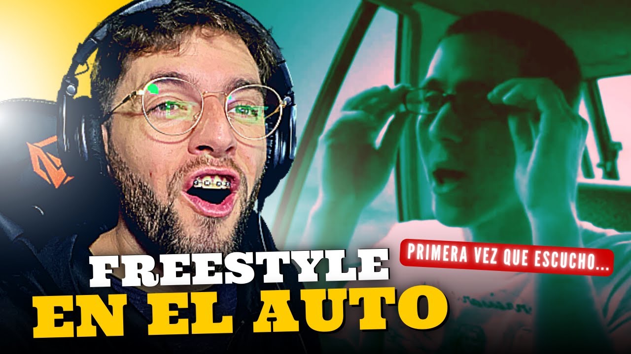 Uruguayo ve por PRIMERA VEZ el FREE de Canserbero en el CARRO 🚗🛣️