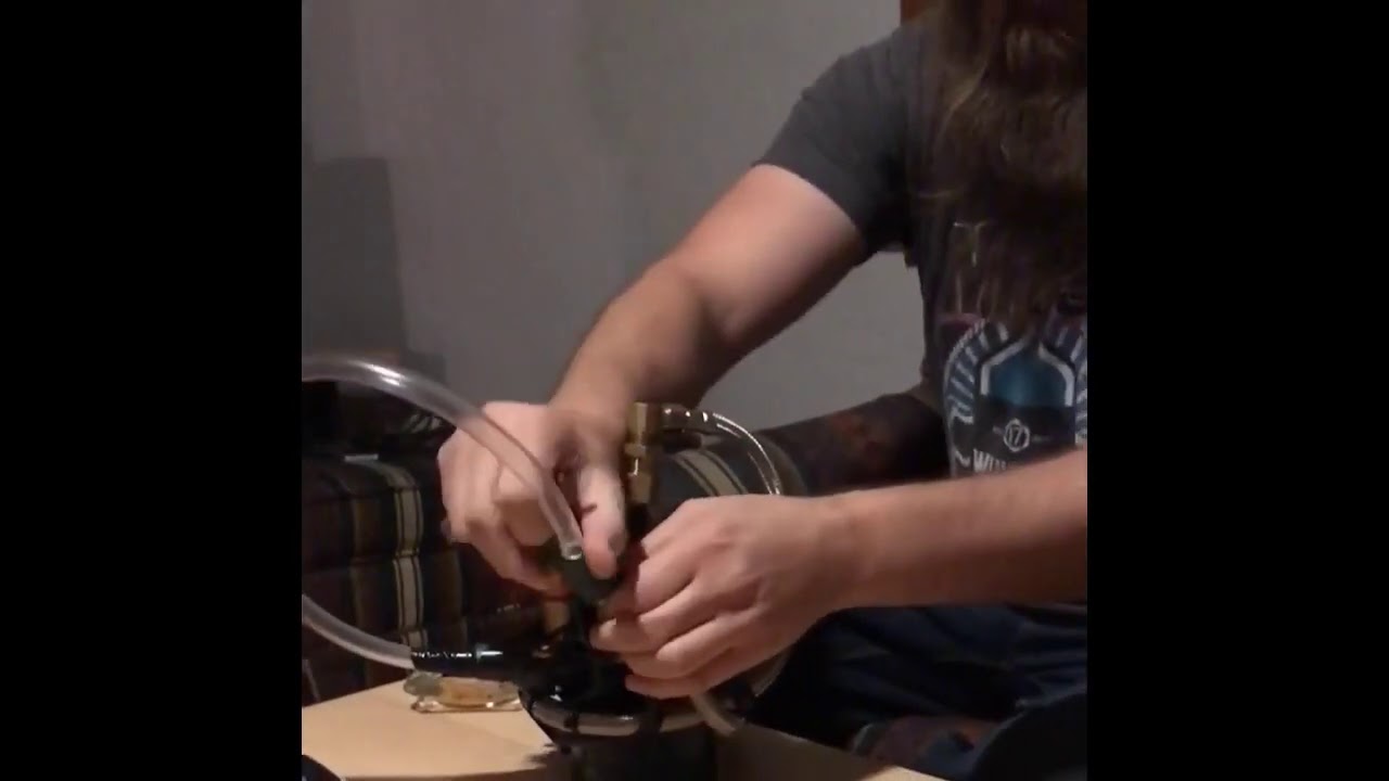 Air Mattress Pump Gravity Bong
