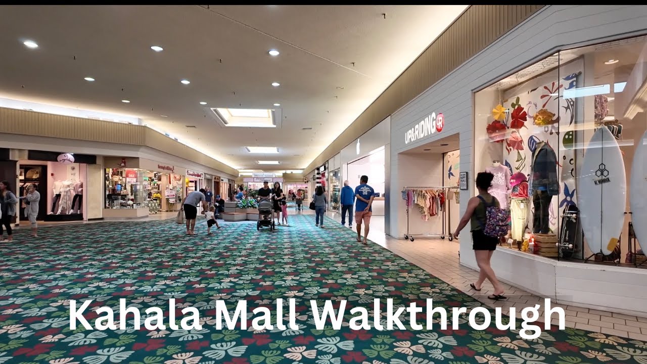 Hawaii Walk: Kahala Mall a Family Friendly Indoor Mall