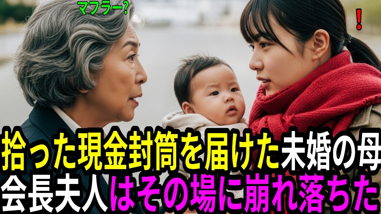 貧しいシングルマザーの正直な善行、現金拾得後の警察届出から始まった人生逆転の感動物語