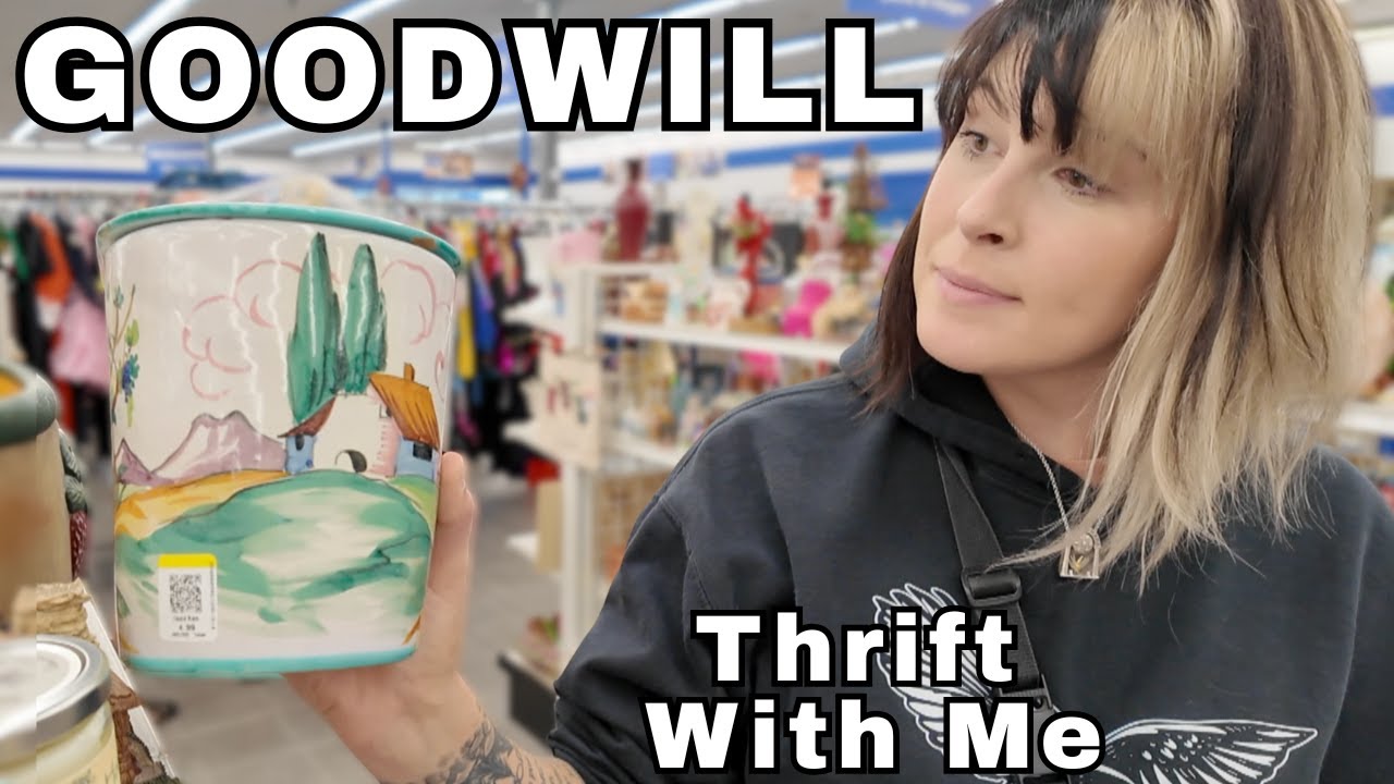 Полки Goodwill были ЗАПОЛНЕНЫ новыми сокровищами!