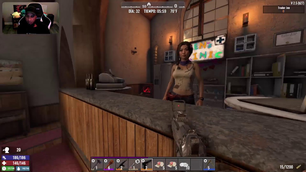 7 Days to die modo demente V2.5#PS5#9
