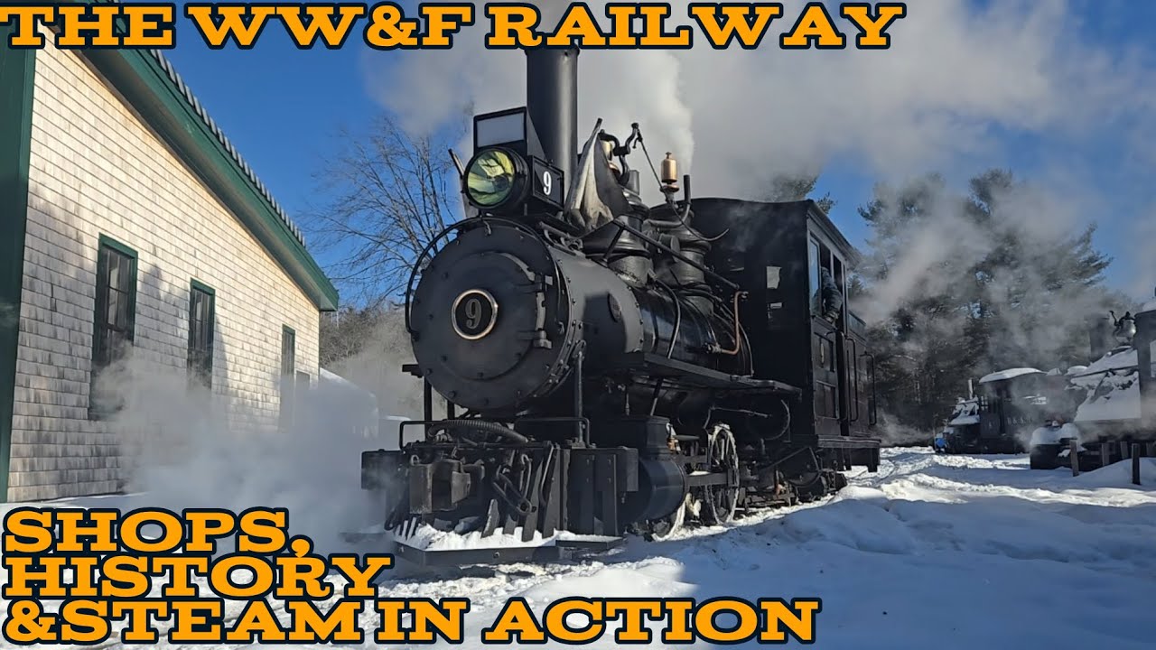 WW&F Railway Tour: Explore the Shops, Steam and whats Next