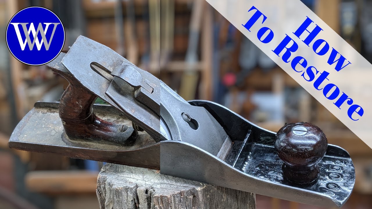 How to Restore a Hand Plane with new Japanning